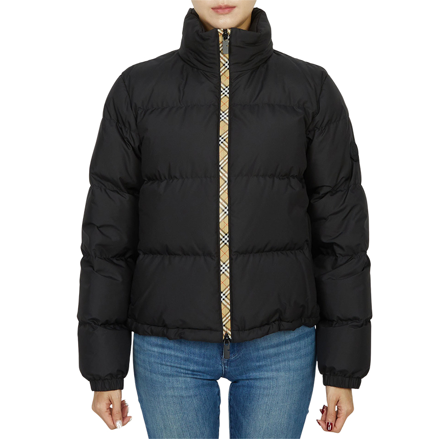 버버리(BURBERRY) 스크래치 체크 앰블사이드 여성 패딩 점퍼 8110250 SA_8110250_039
