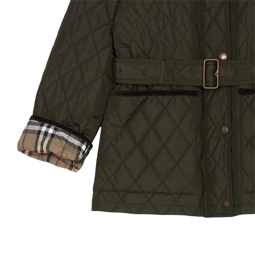 버버리(BURBERRY) 칠턴 여성 퀼팅 자켓 8110377