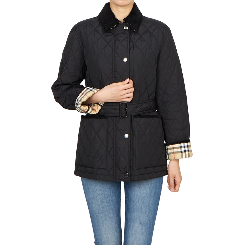 버버리(BURBERRY) 칠턴 여성 퀼팅 자켓 8110378