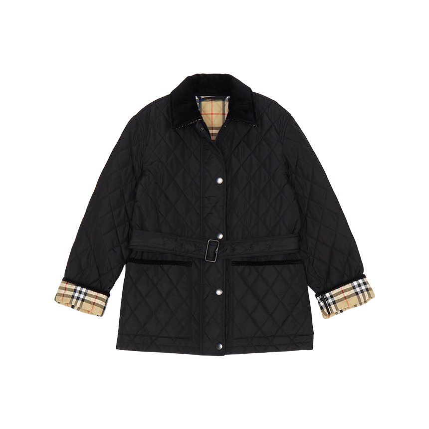 버버리(BURBERRY) 칠턴 여성 퀼팅 자켓 8110378