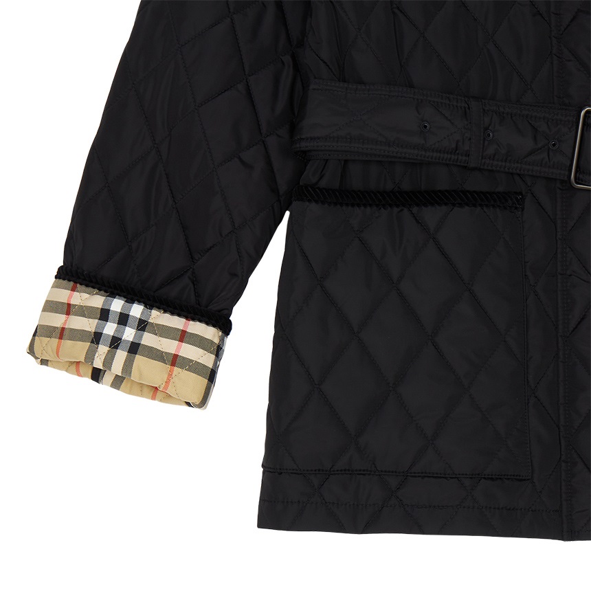 버버리(BURBERRY) 칠턴 여성 퀼팅 자켓 8110378