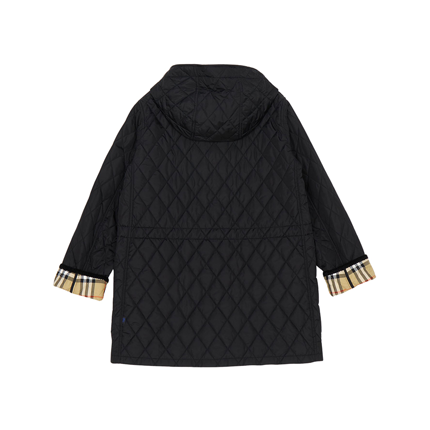 버버리(BURBERRY) 브롬리 여성 후드 퀼팅 자켓 8110531