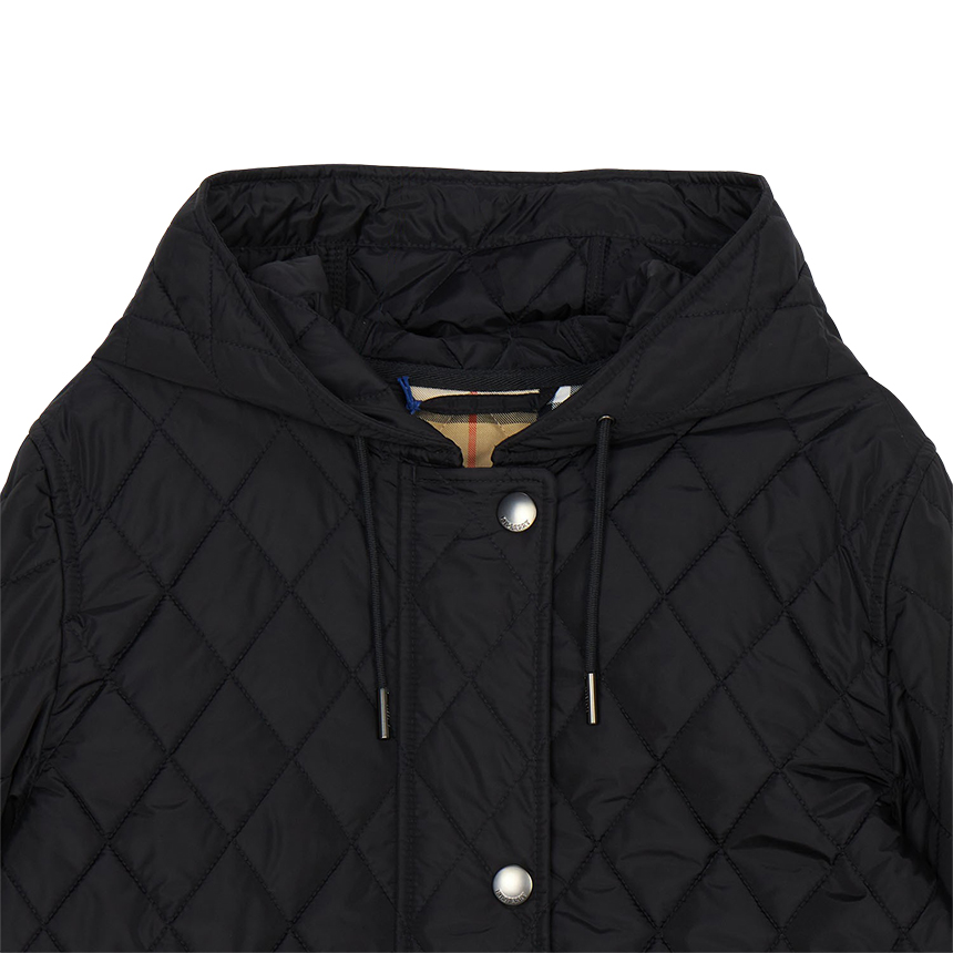 버버리(BURBERRY) 브롬리 여성 후드 퀼팅 자켓 8110531