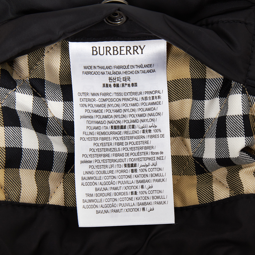 버버리(BURBERRY) 브롬리 여성 후드 퀼팅 자켓 8110531