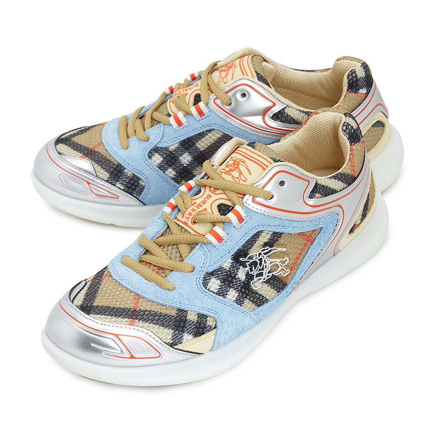 버버리(BURBERRY) 스크래치 체크 매트릭스 남성 스니커즈 8111731 SS_8111731_054
