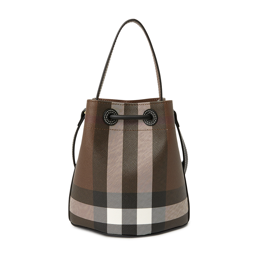 버버리(BURBERRY) 미니 체크 여성 버킷백 8112238