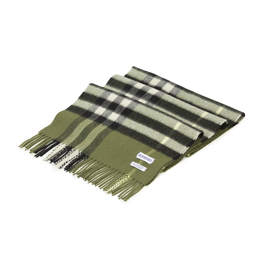 버버리(BURBERRY) 체크 캐시미어 목도리 (남여공용) 8112646
