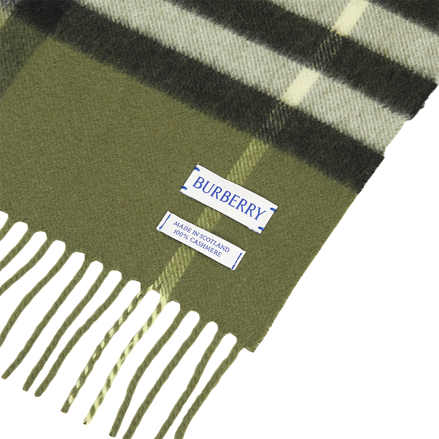 버버리(BURBERRY) 체크 캐시미어 목도리 (남여공용) 8112646
