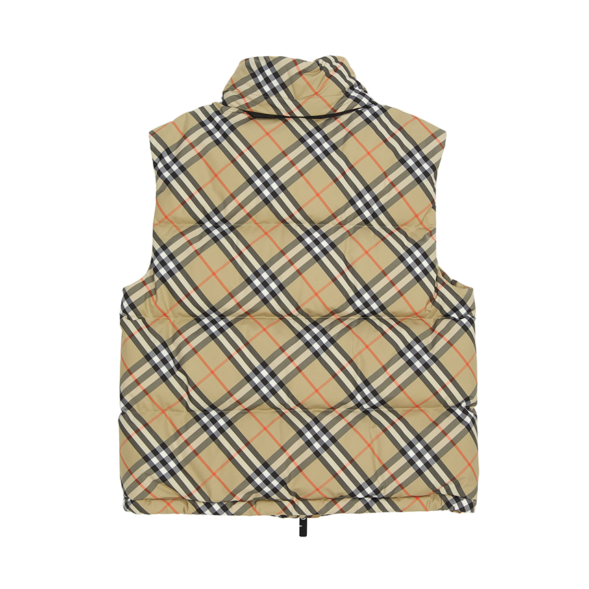 버버리(BURBERRY) 체크 여성 패딩 조끼 8113139