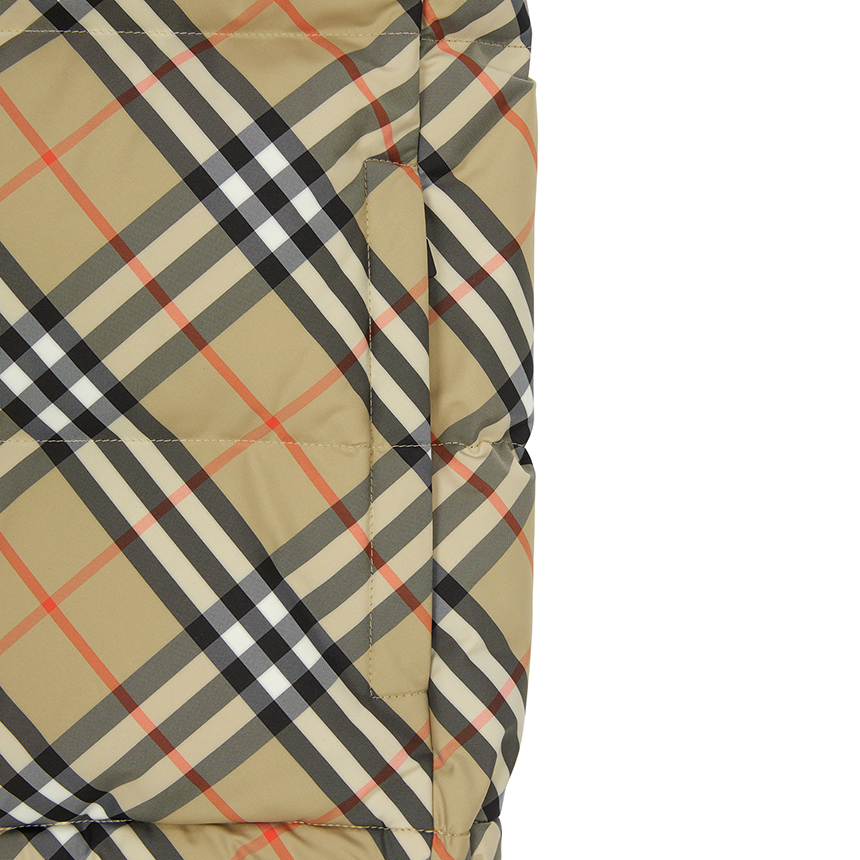 버버리(BURBERRY) 체크 여성 패딩 조끼 8113139