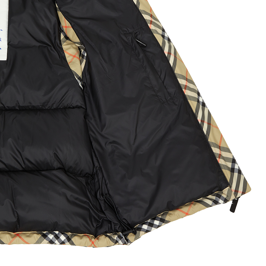 버버리(BURBERRY) 체크 여성 패딩 조끼 8113139