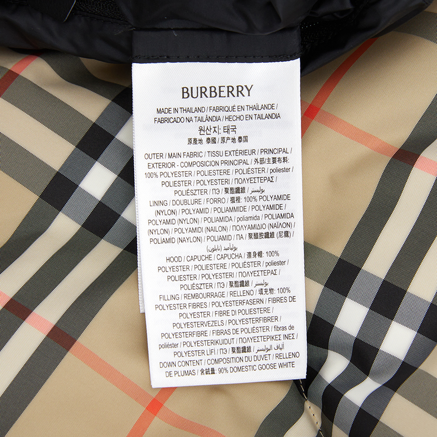 버버리(BURBERRY) 체크 여성 패딩 조끼 8113139