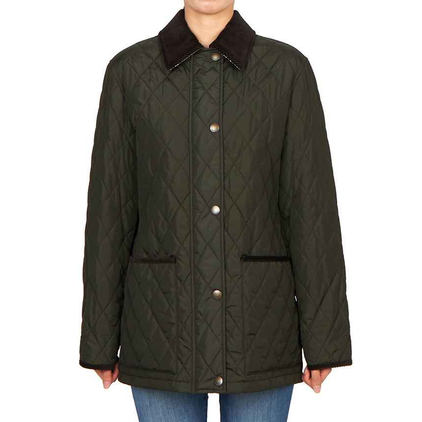 버버리(BURBERRY) 브로드웨이 여성 퀼팅 반 자켓 8113591