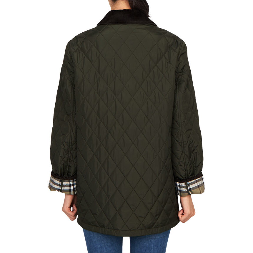 버버리(BURBERRY) 브로드웨이 여성 퀼팅 반 자켓 8113591