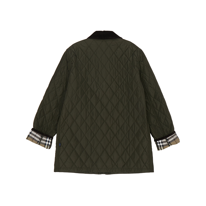 버버리(BURBERRY) 브로드웨이 여성 퀼팅 반 자켓 8113591
