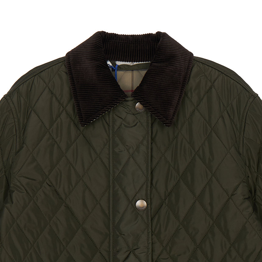 버버리(BURBERRY) 브로드웨이 여성 퀼팅 반 자켓 8113591