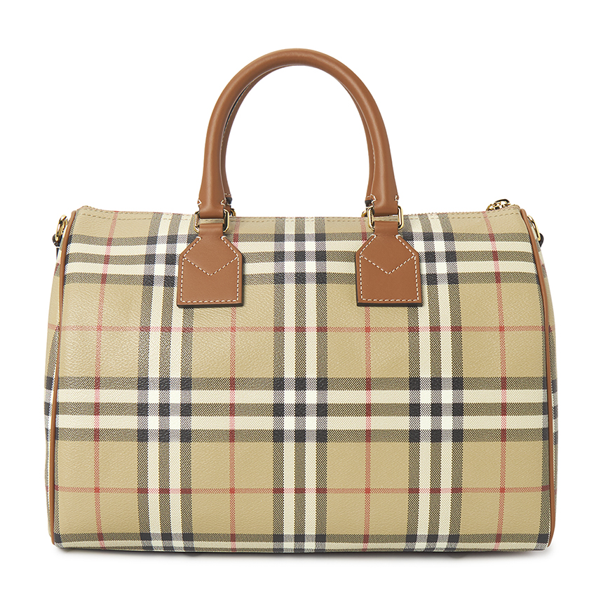 버버리(BURBERRY) 미디엄 체크 여성 볼링백 8119049