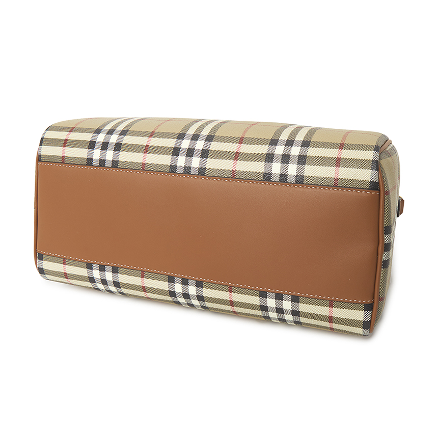 버버리(BURBERRY) 미디엄 체크 여성 볼링백 8119049