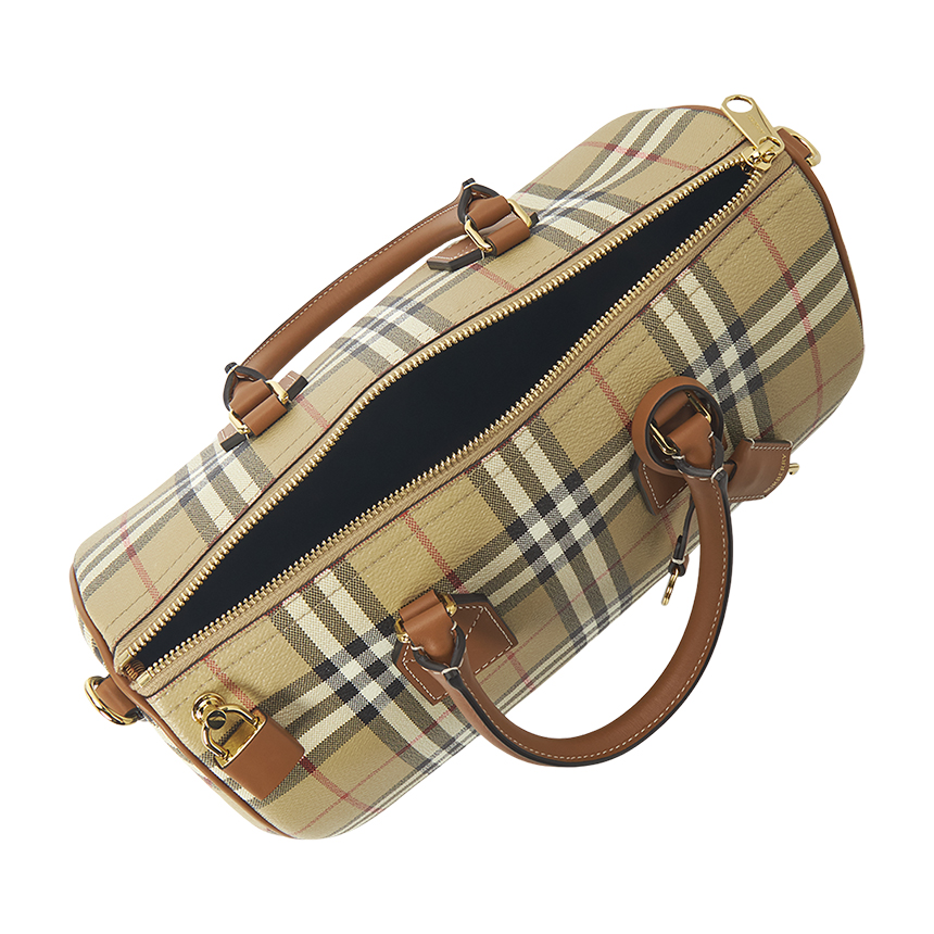 버버리(BURBERRY) 미디엄 체크 여성 볼링백 8119049