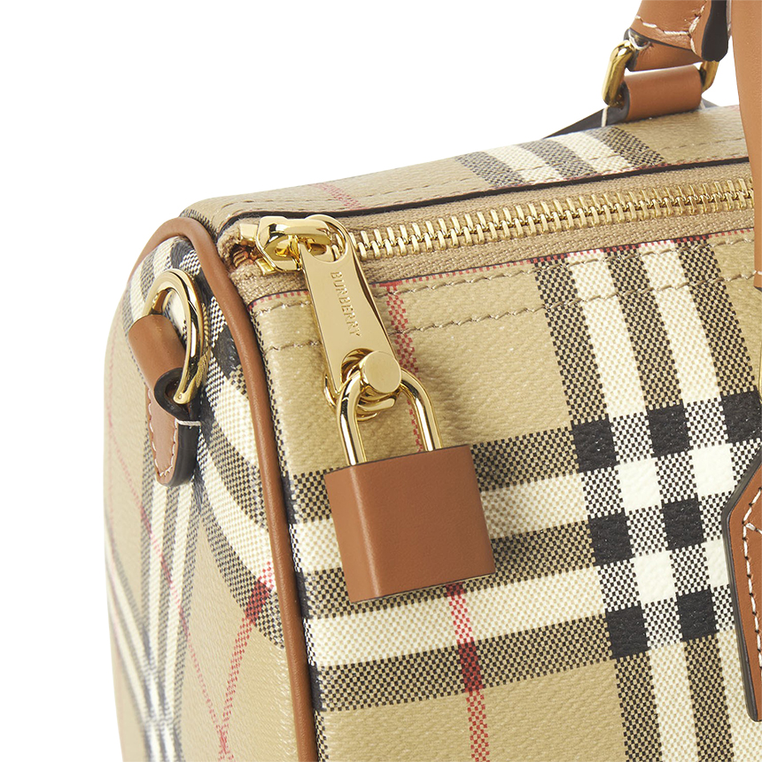 버버리(BURBERRY) 미디엄 체크 여성 볼링백 8119049