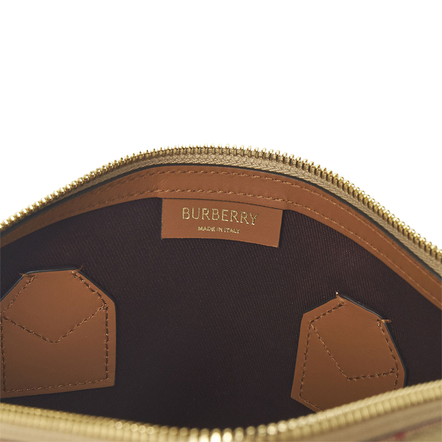 버버리(BURBERRY) 미디엄 체크 여성 볼링백 8119049