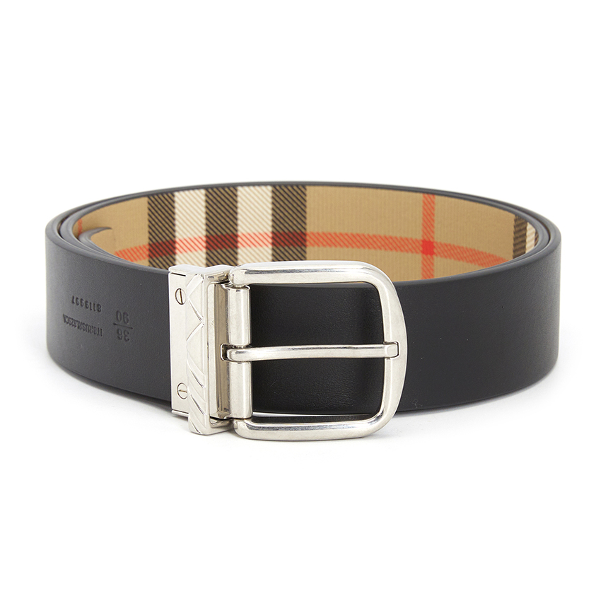 버버리(BURBERRY) 체크 남성 양면 벨트 8119997