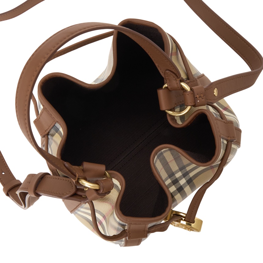 버버리(BURBERRY) 미니 체크 여성 버킷백 8128949