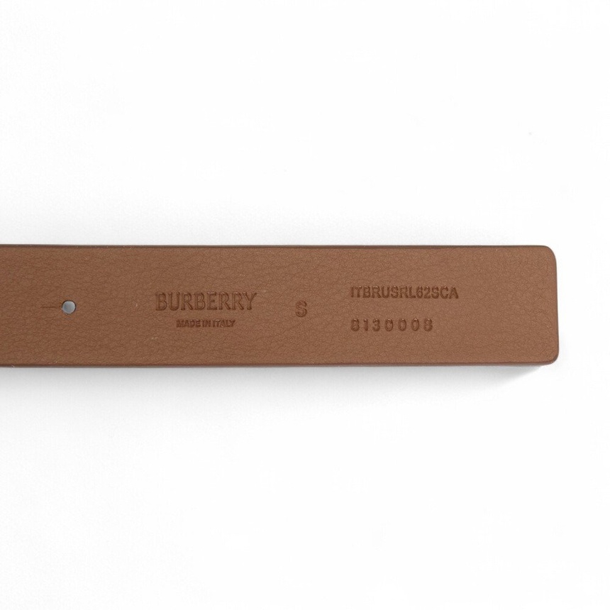 버버리(BURBERRY) 체크 오벌 여성 양면 벨트 8130008