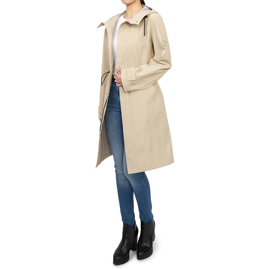 버버리(BURBERRY) 여성 후드 레인 자켓 AU24 WW TEC 8091622 A1435