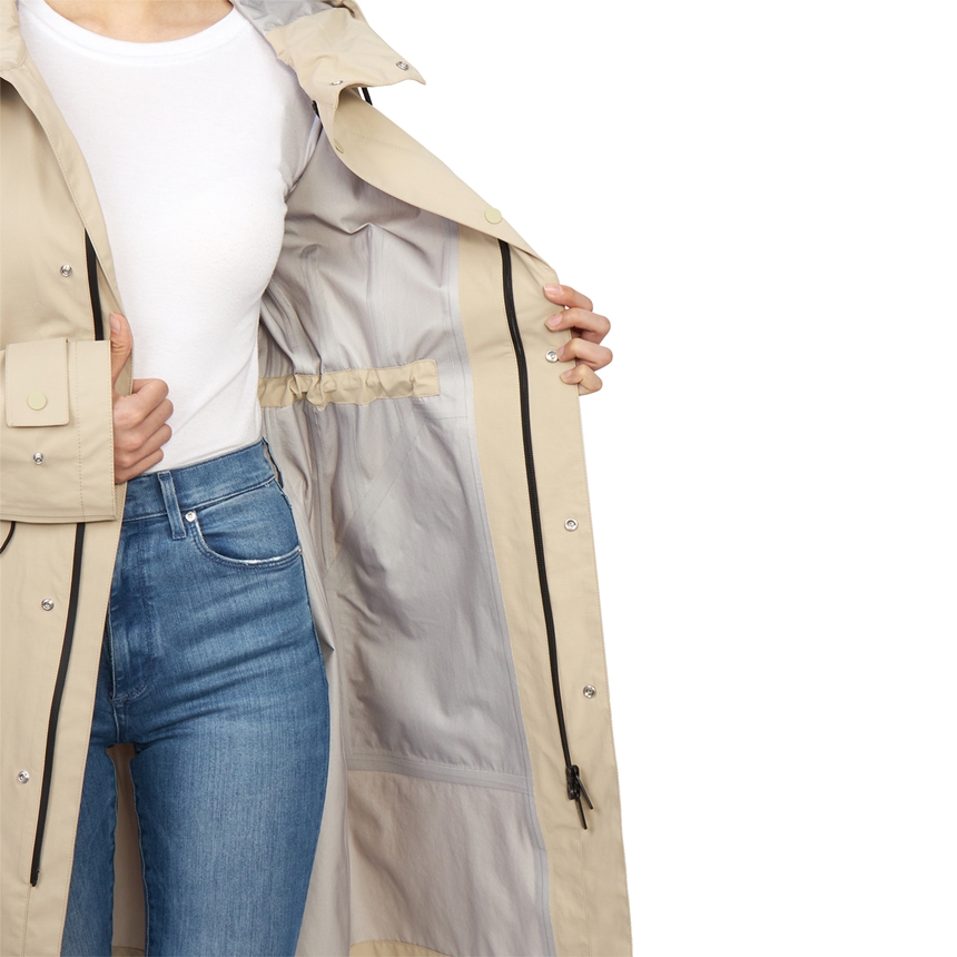 버버리(BURBERRY) 여성 후드 레인 자켓 AU24 WW TEC 8091622 A1435