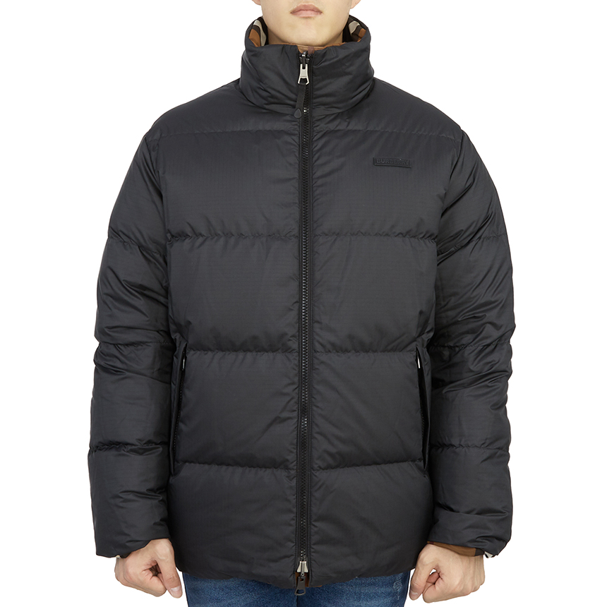 버버리(BURBERRY) 체크 팩어웨이 남자 양면 패딩 점퍼 자켓 릴렉스핏 DIGBY CHK 8058546 A9697