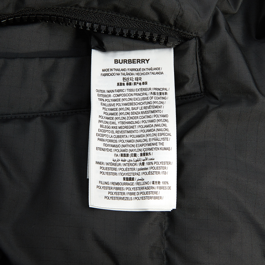 버버리(BURBERRY) 체크 팩어웨이 남자 양면 패딩 점퍼 자켓 릴렉스핏 DIGBY CHK 8058546 A9697
