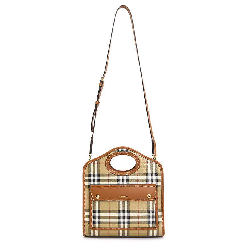버버리(BURBERRY) 체크 여성 포켓백 MN POCKET BAG 8066166