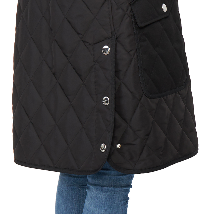 버버리(BURBERRY) 퀼팅 여성 패딩 코트 ROXBY 8096351 A1189