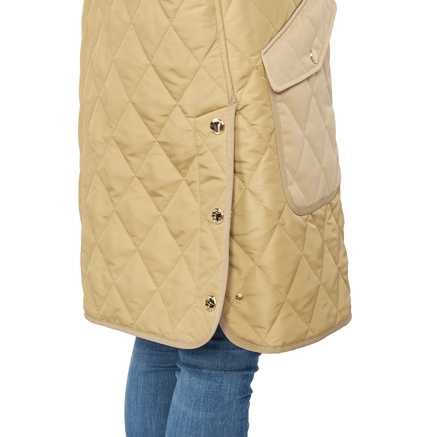 버버리(BURBERRY) 퀼팅 여성 패딩 코트 ROXBY 8096352 A7026