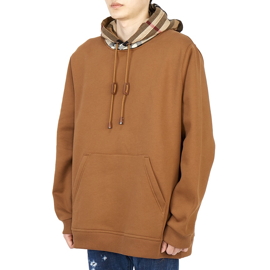 버버리(BURBERRY) 체크 남자 후드 긴팔 기모 맨투맨 티셔츠 SAMUEL 8047520 A8900