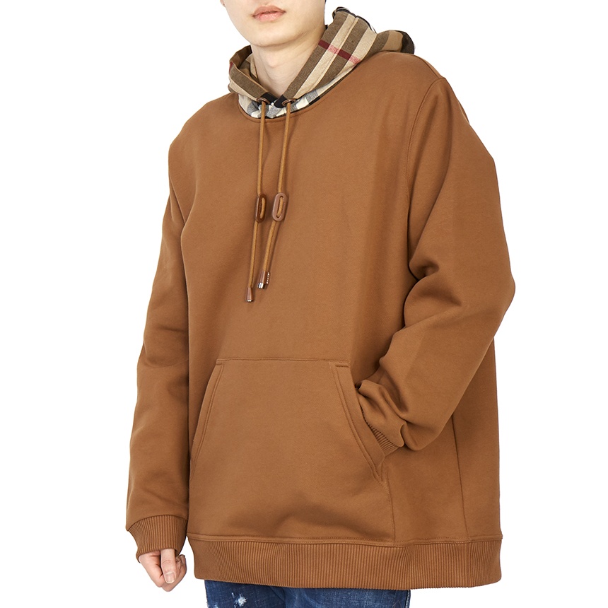 버버리(BURBERRY) 체크 남자 후드 긴팔 기모 맨투맨 티셔츠 SAMUEL 8047520 A8900