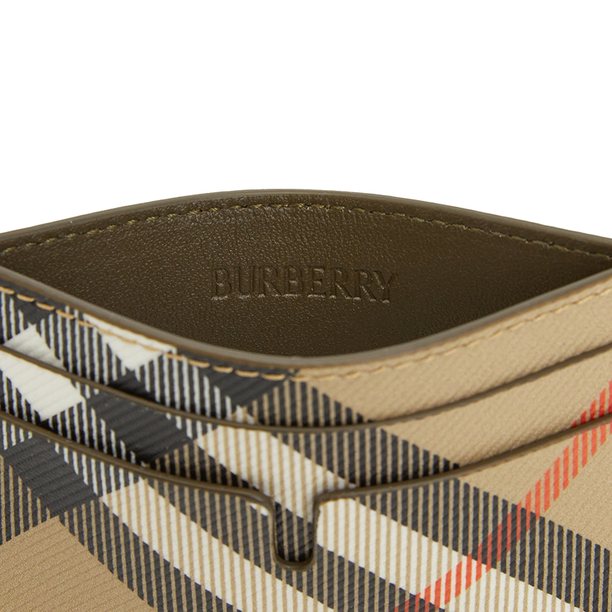 버버리(BURBERRY) 체크 남성 카드지갑 SANDON 8091914