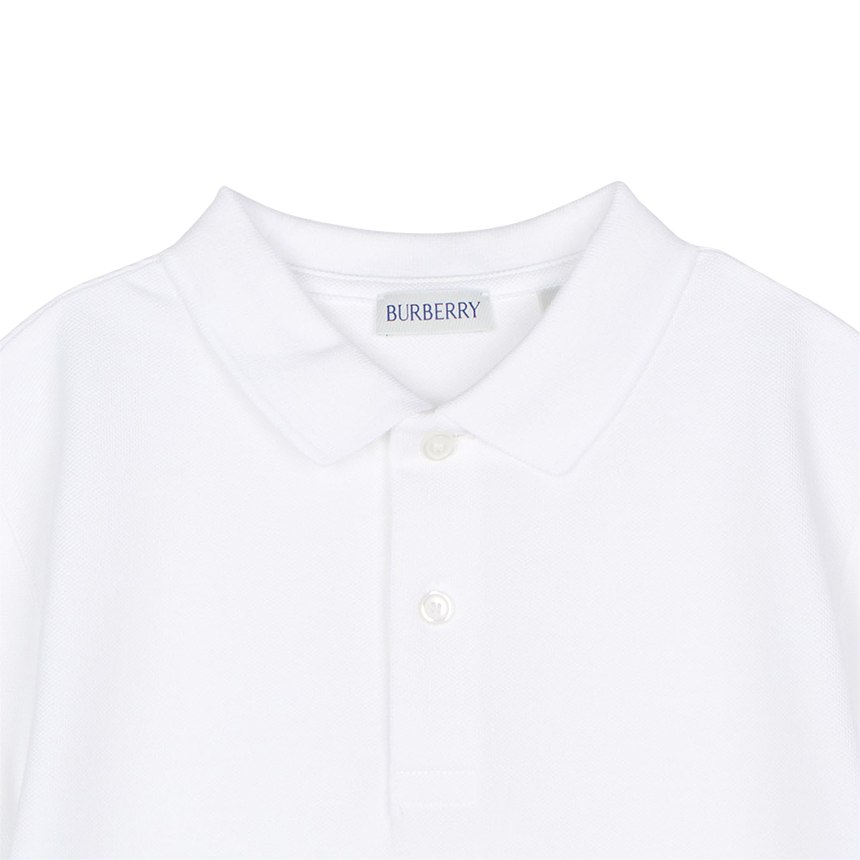 버버리키즈(BURBERRY KIDS) 체크 카라 반팔티셔츠 (성인착용가능) 8105080
