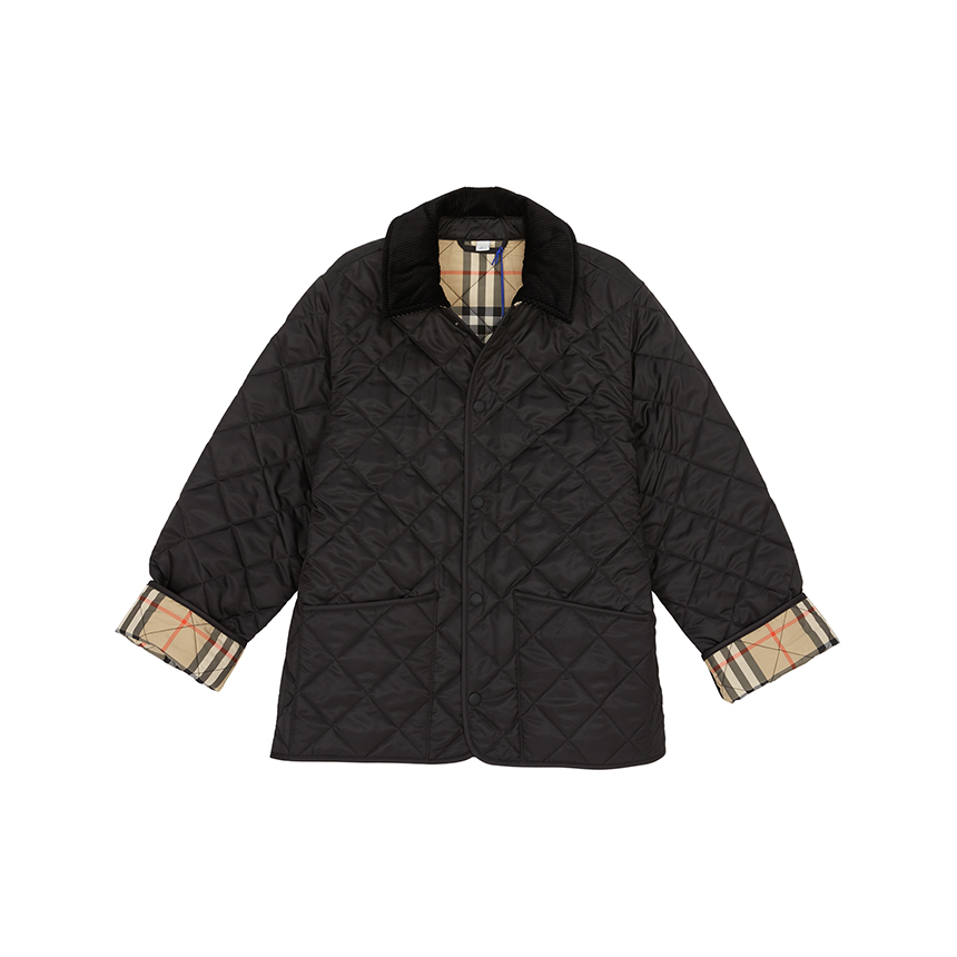 버버리키즈(BURBERRY KIDS) 퀼팅 반 자켓 (성인착용가능) 8108501 14Y