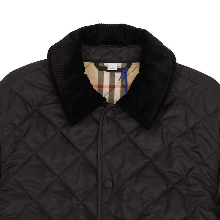 버버리키즈(BURBERRY KIDS) 퀼팅 반 자켓 (성인착용가능) 8108501 14Y