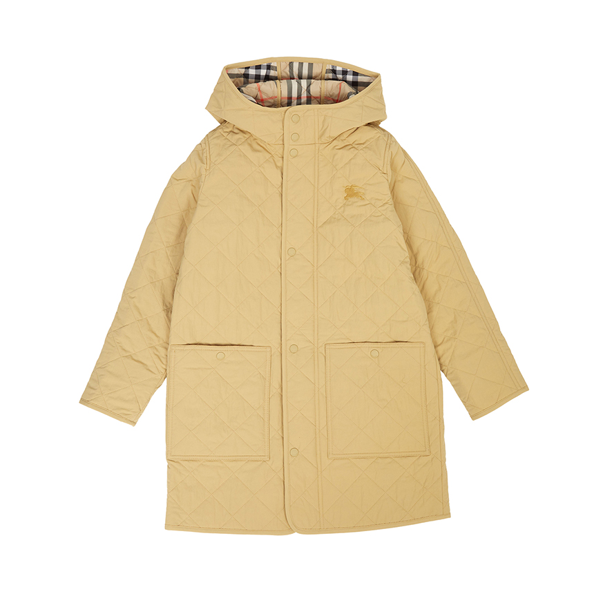 버버리키즈(BURBERRY KIDS) 해리슨 퀼팅 후드 코트 (성인착용가능) 8109323