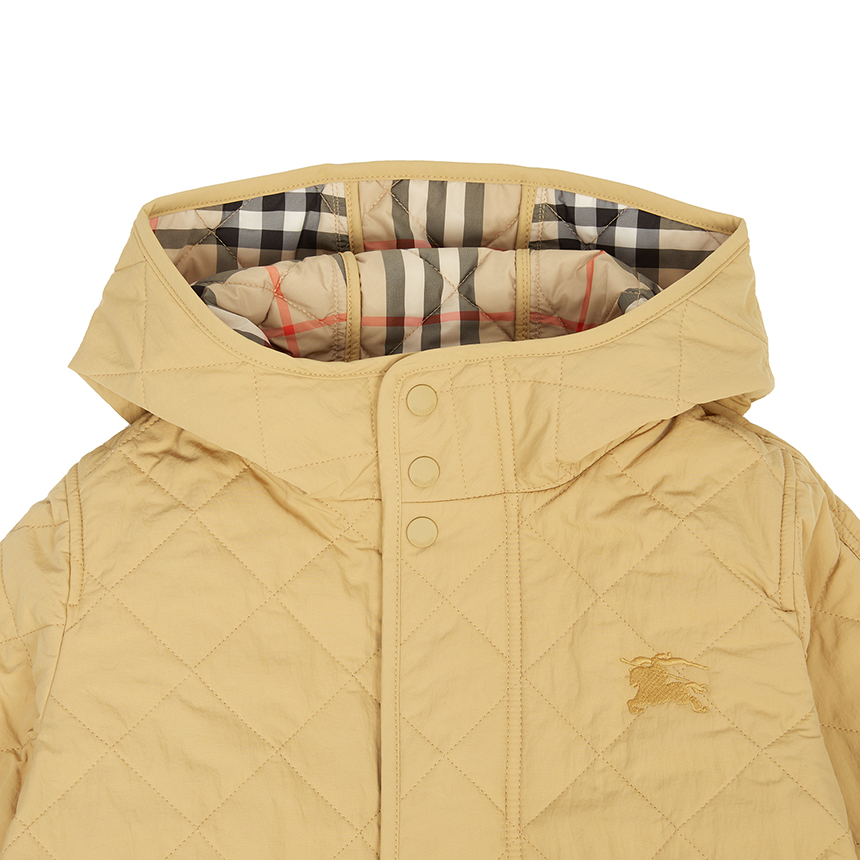 버버리키즈(BURBERRY KIDS) 해리슨 퀼팅 후드 코트 (성인착용가능) 8109323