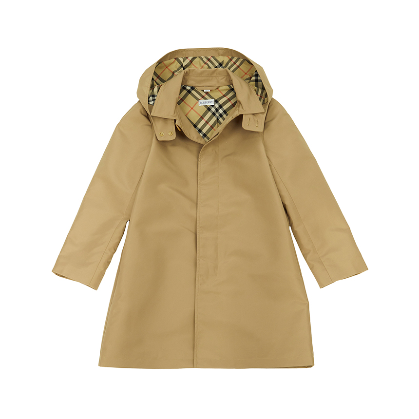 버버리키즈(BURBERRY KIDS) 후드 코트 (성인착용가능) NATHANIEL 8096185 A1420