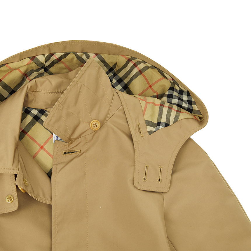 버버리키즈(BURBERRY KIDS) 후드 코트 (성인착용가능) NATHANIEL 8096185 A1420