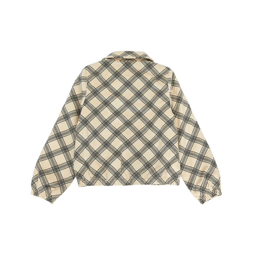 버버리키즈(BURBERRY KIDS) 체크 코듀로이 자켓 (성인착용가능) STANLEY CHK 8088498 A1073