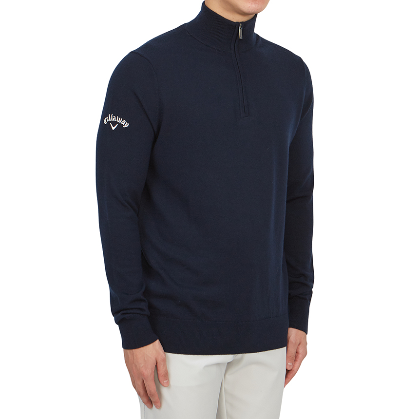 캘러웨이(CALLAWAY) 골프웨어 남성 반집업 니트 CGGS80Z3 401