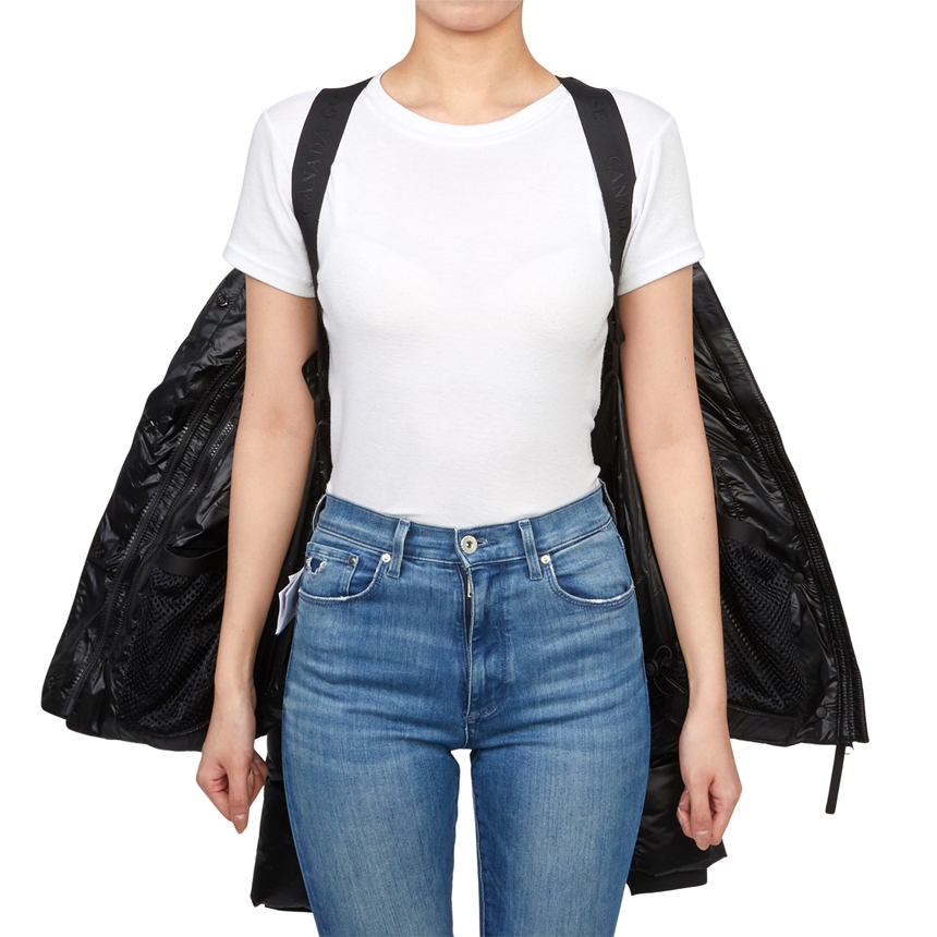 캐나다구스(CANADA GOOSE) 싸이프레스 여성 크롭 패딩 점퍼 2256W 61