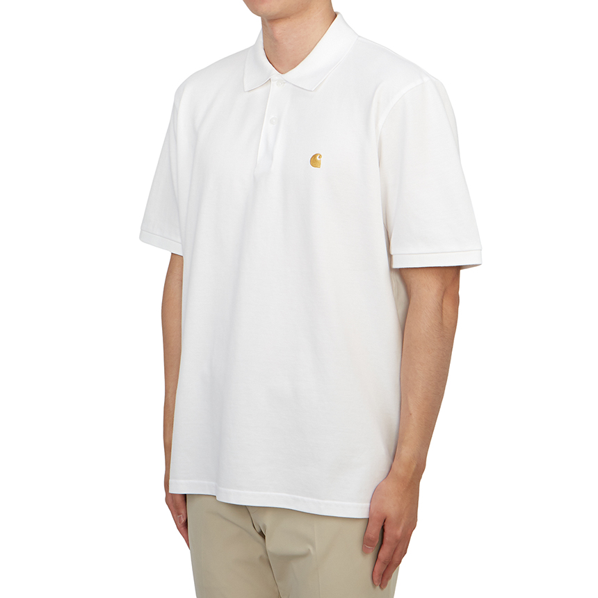 칼하트윕(CARHARTT WIP) 남성 카라 반팔티셔츠 I023807 00RXX