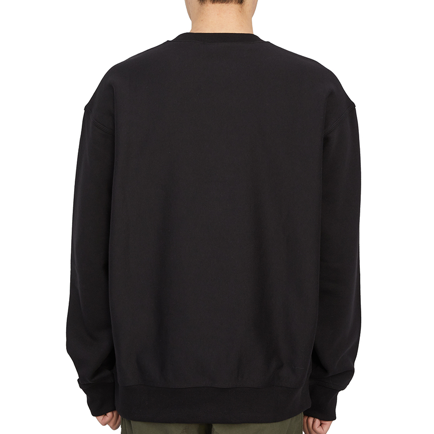 칼하트윕(CARHARTT WIP) 아메리칸 스크립트 남자 기모 긴팔 맨투맨 티셔츠 루즈핏 I025475 89XX